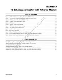 MAXQ613A-UEI+ Datasheet Page 3