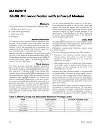 MAXQ613A-UEI+ Datasheet Page 12