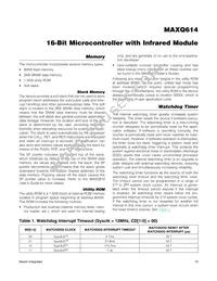 MAXQ614V-UEI+T Datasheet Page 10