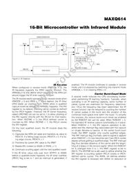 MAXQ614V-UEI+T Datasheet Page 13