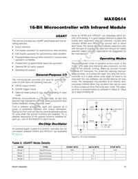 MAXQ614V-UEI+T Datasheet Page 15