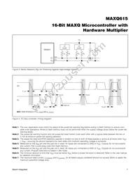 MAXQ615-F00+T Datasheet Page 7