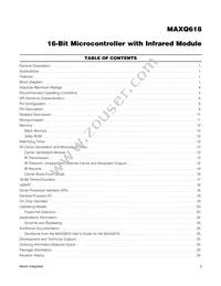 MAXQ618J-UEI+ Datasheet Page 2