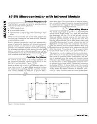 MAXQ61HX-2621+ Datasheet Page 16