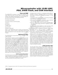 MAXQ7670ATL+T Datasheet Page 23