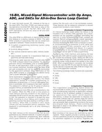 MAXQ8913X-0000+ Datasheet Page 18