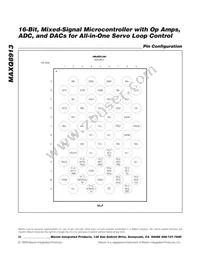 MAXQ8913X-0000+ Datasheet Page 22