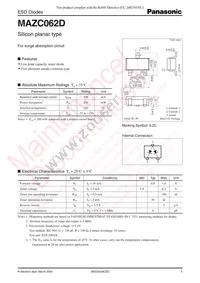 MAZC062D0L Datasheet Cover