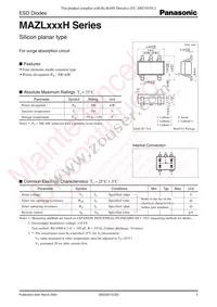 MAZL120H0L Datasheet Cover