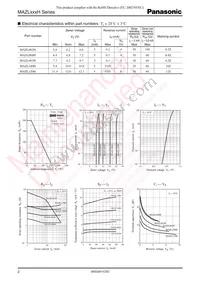 MAZL120H0L Datasheet Page 2