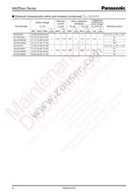 MAZS2400ML Datasheet Page 4