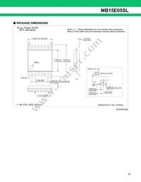 MB15E05SLPFV1-G-ER-6E1 Datasheet Page 23