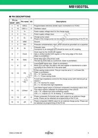 MB15E07SLPFV1-G-ER-6E1 Datasheet Page 3