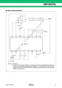 MB15E07SLPFV1-G-ER-6E1 Datasheet Page 21