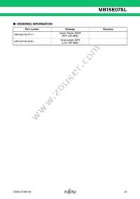 MB15E07SLPFV1-G-ER-6E1 Datasheet Page 23