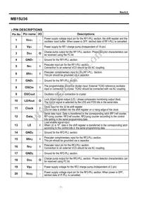 MB15U36PFV-G-BNDE1 Datasheet Page 3