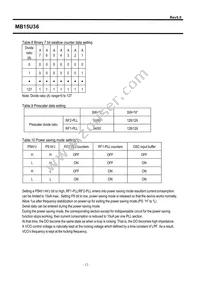 MB15U36PFV-G-BNDE1 Datasheet Page 12