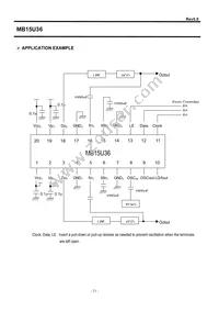 MB15U36PFV-G-BNDE1 Datasheet Page 21