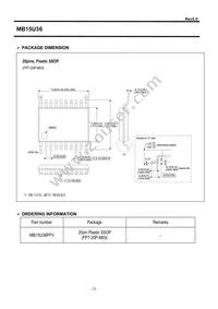 MB15U36PFV-G-BNDE1 Datasheet Page 23