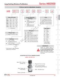 MB2185SB1W03 Datasheet Cover