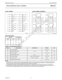 MB2244BB Datasheet Page 3