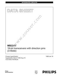 MB2245BB Datasheet Cover