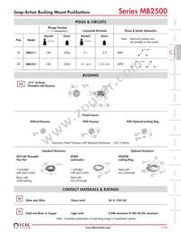 MB2511JG01 Datasheet Page 4