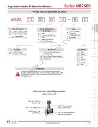 MB2511JG01 Datasheet Page 6