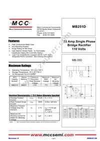 MB251D-BP Cover