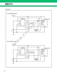 MB3773PF-G-BND-JN-ERE1 Datasheet Page 20