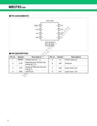 MB3793-30APNF-G-JN-6E1 Datasheet Page 3