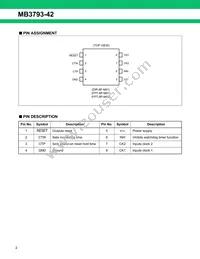 MB3793-42PNF-G-JN-6E1 Datasheet Page 2
