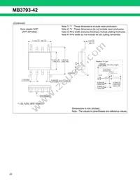 MB3793-42PNF-G-JN-6E1 Datasheet Page 22