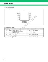 MB3793-45PNF-G-JN-6E1 Datasheet Page 2