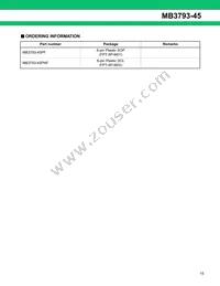 MB3793-45PNF-G-JN-6E1 Datasheet Page 15