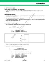 MB39A136PFT-G-JN-ERE1 Datasheet Page 23