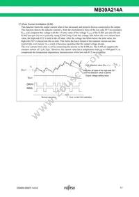 MB39A214APFT-G-JNERE1 Datasheet Page 17