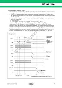 MB39A214APFT-G-JNERE1 Datasheet Page 19