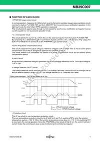 MB39C007WQN-G-JN-ERE1 Datasheet Page 7