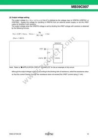 MB39C007WQN-G-JN-ERE1 Datasheet Page 15