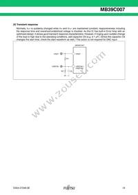 MB39C007WQN-G-JN-ERE1 Datasheet Page 19