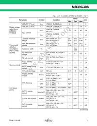 MB39C308BGF-G-ERE1 Datasheet Page 14