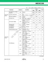 MB39C308BGF-G-ERE1 Datasheet Page 16