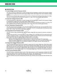 MB39C308BGF-G-ERE1 Datasheet Page 21