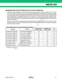 MB39C308BGF-G-ERE1 Datasheet Page 22