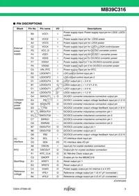 MB39C316PW-G-ERE1 Datasheet Page 4