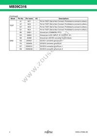 MB39C316PW-G-ERE1 Datasheet Page 5