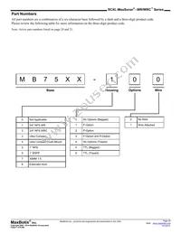 MB7583-831 Datasheet Page 20