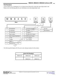 MB8450-000 Datasheet Page 11