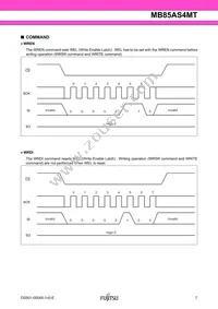 MB85AS4MTPF-G-BCERE1 Datasheet Page 7
